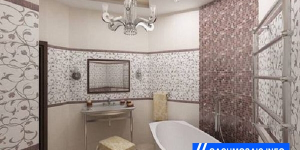 gạch mosaic ốp nhà tắm